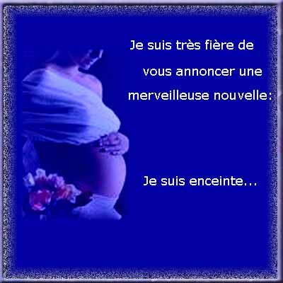 Je suis enceinte